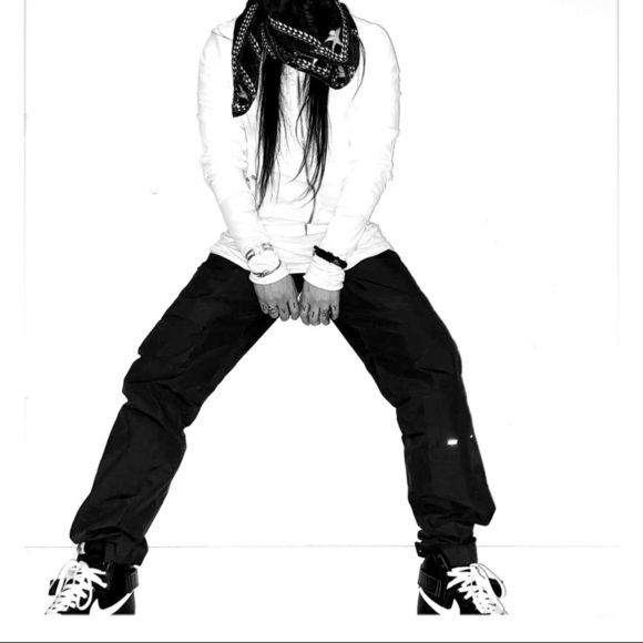 Heliot Emil Gray Nylon Cargo Ski 🎿 Pants Men’s Size 48 w glow in the dark logos - Picture 11 of 16